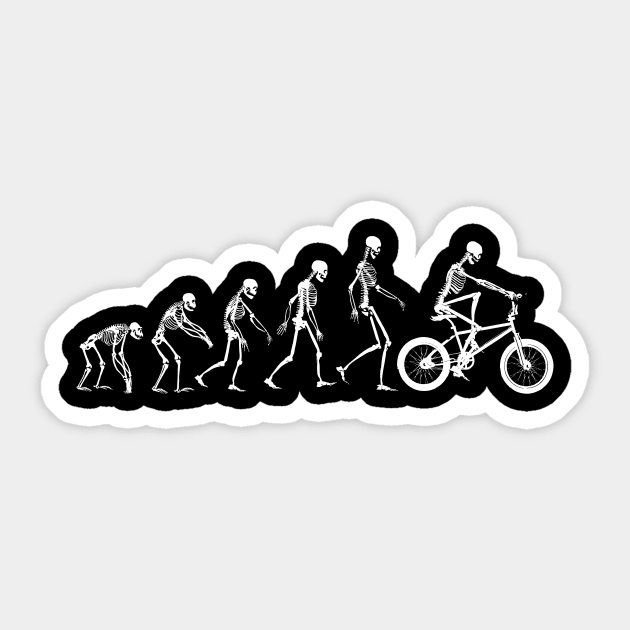 Evolution BMX Cycling Bike Bicycle Riding Biking Sticker